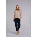 Load image into Gallery viewer, Turtle Neck High Low Rib Sweater, Long Sleeve K7229R-3
