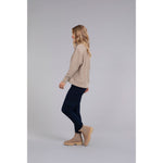 Load image into Gallery viewer, Turtle Neck High Low Rib Sweater, Long Sleeve K7229R-3
