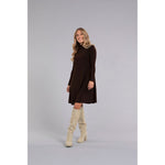 Load image into Gallery viewer, Turtle Neck Trapeze Dress, Long Sleeve 28129-3
