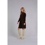 Load image into Gallery viewer, Turtle Neck Trapeze Dress, Long Sleeve 28129-3
