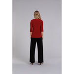 Load image into Gallery viewer, Twist Top, 3/4 Sleeve 22290-2
