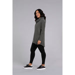 Load image into Gallery viewer, Bamboo Cotton Nu Cinch Cowl Tunic, Long Sleeve Top BT4301-3
