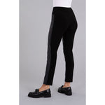 Load image into Gallery viewer, Mix Narrow Midi With Faux Leather Pant 27269V
