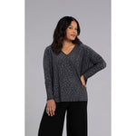 Load image into Gallery viewer, Reversible Cinch Top, Long Sleeve, Embossed 22268EJ-3
