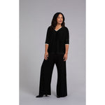 Load image into Gallery viewer, Tipped Reversible Cinch Top, Elbow Sleeve Top 22268CB-4

