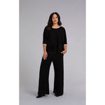 Load image into Gallery viewer, Tipped Reversible Cinch Top, Elbow Sleeve Top 22268CB-4
