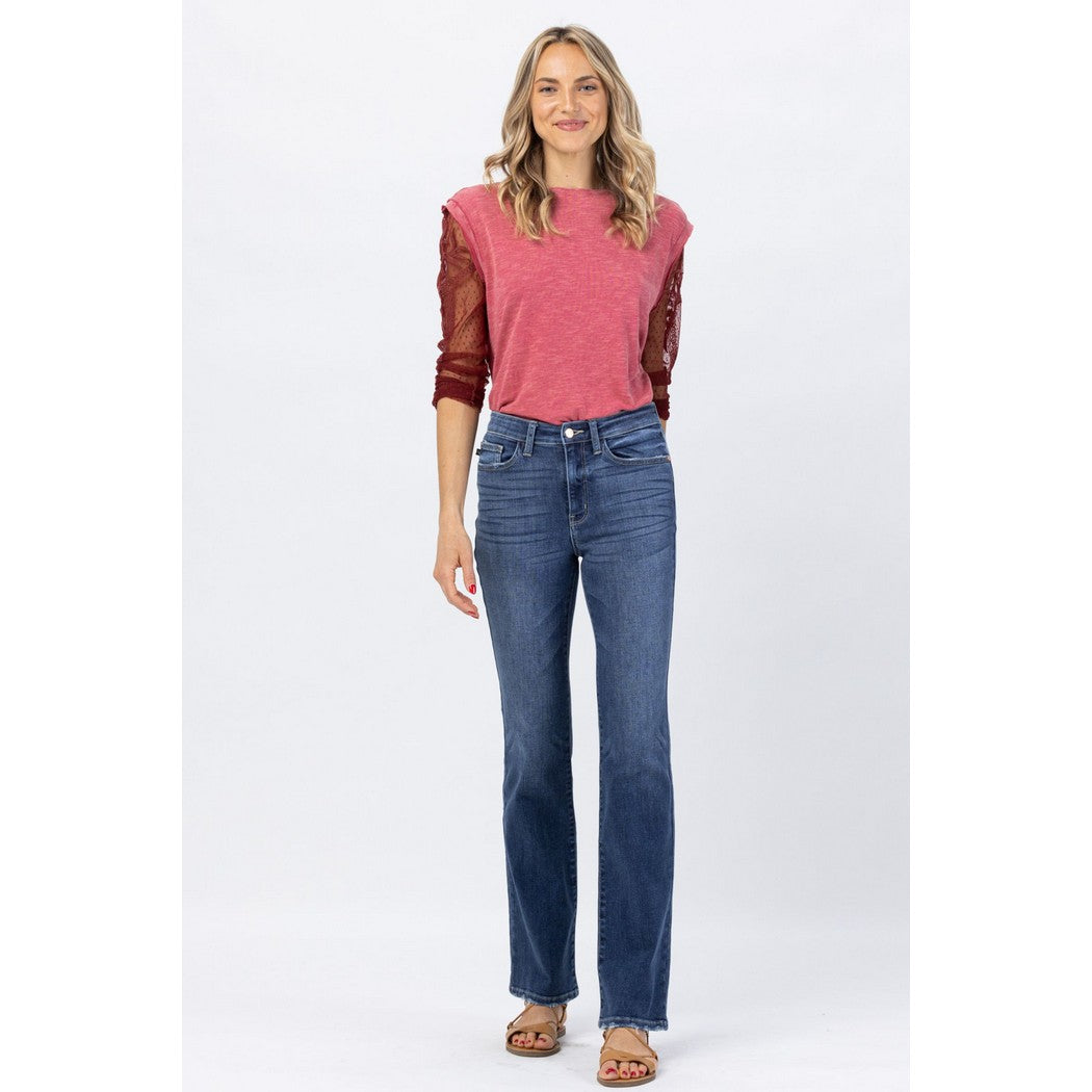High Waisted Bootcut Denim 82315REG