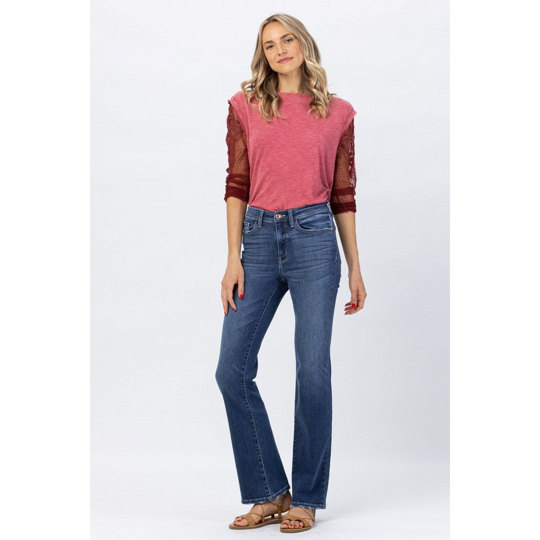 High Waisted Bootcut Denim 82315REG