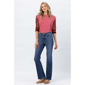 High Waisted Bootcut Denim 82315REG