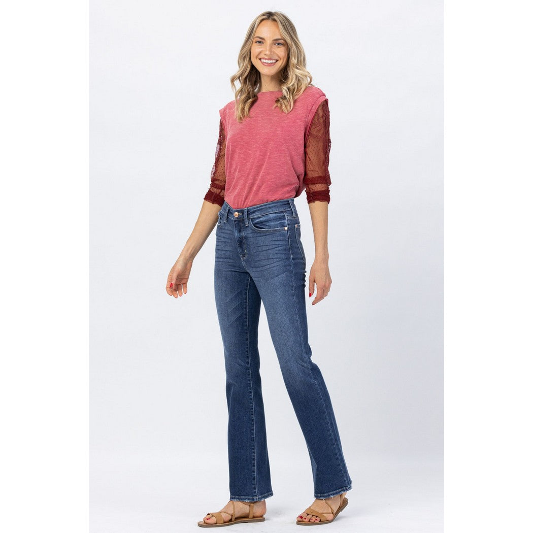 High Waisted Bootcut Denim 82315REG