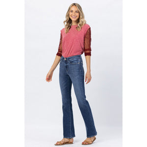 High Waisted Bootcut Denim 82315REG