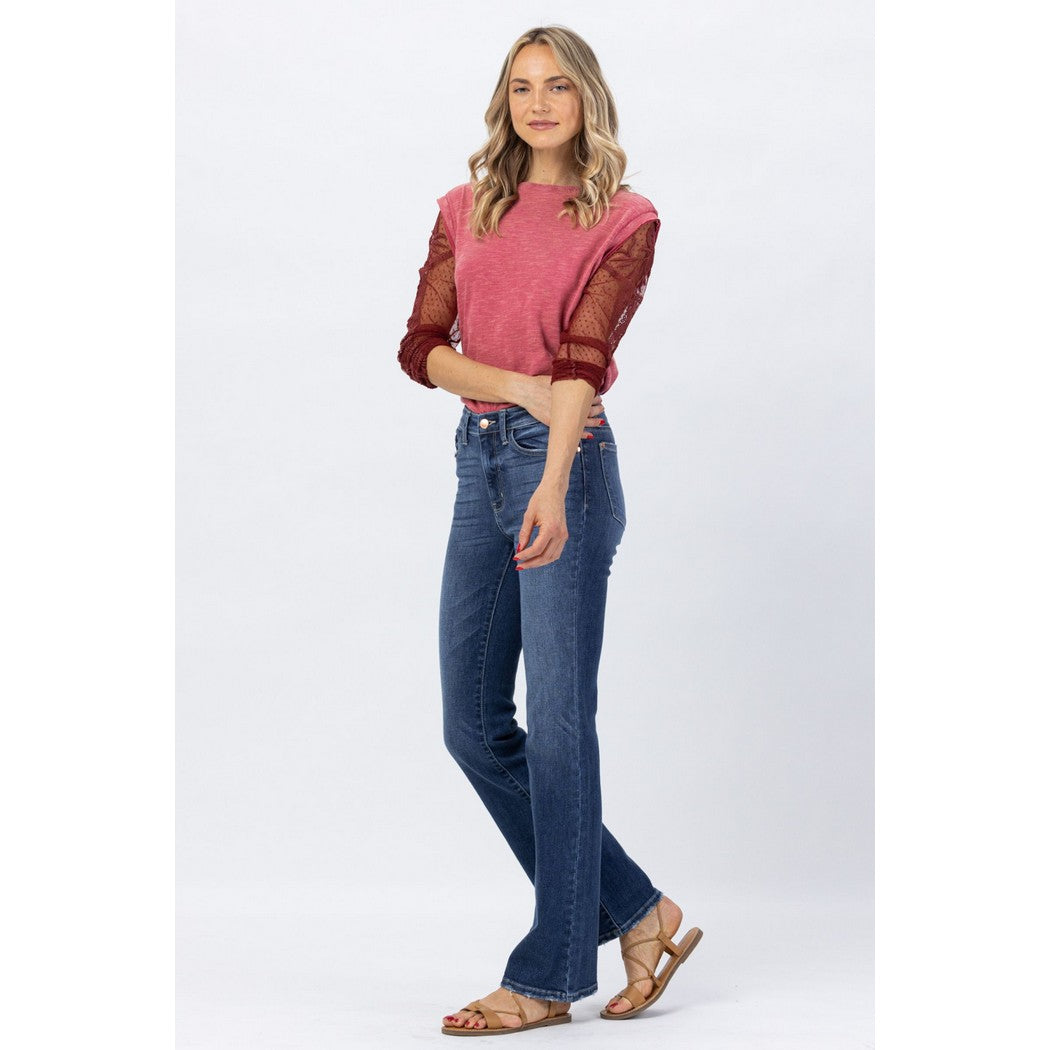 High Waisted Bootcut Denim 82315REG