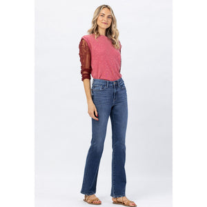 High Waisted Bootcut Denim 82315REG