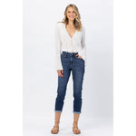 Load image into Gallery viewer, Cuff Cropped Pedal Pusher Denim 82390REG
