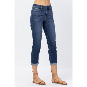 Cuff Cropped Pedal Pusher Denim 82390REG