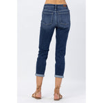 Load image into Gallery viewer, Cuff Cropped Pedal Pusher Denim 82390REG
