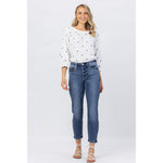 Load image into Gallery viewer, Midrise Clean Non-Distressed Boyfriend Denim 82277REG
