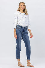 Load image into Gallery viewer, Midrise Clean Non-Distressed Boyfriend Denim 82277REG
