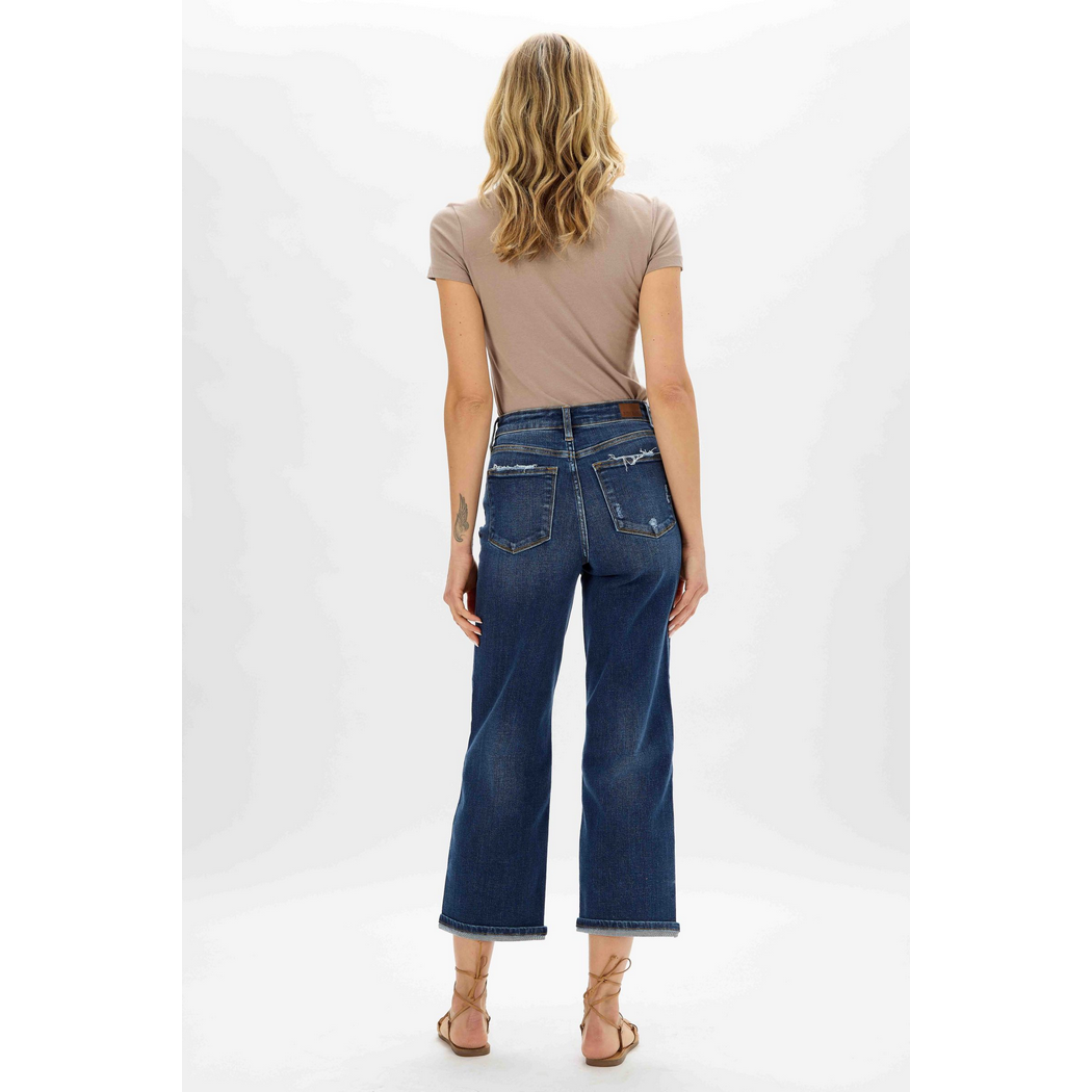 Wide Leg Crop Denim 82497