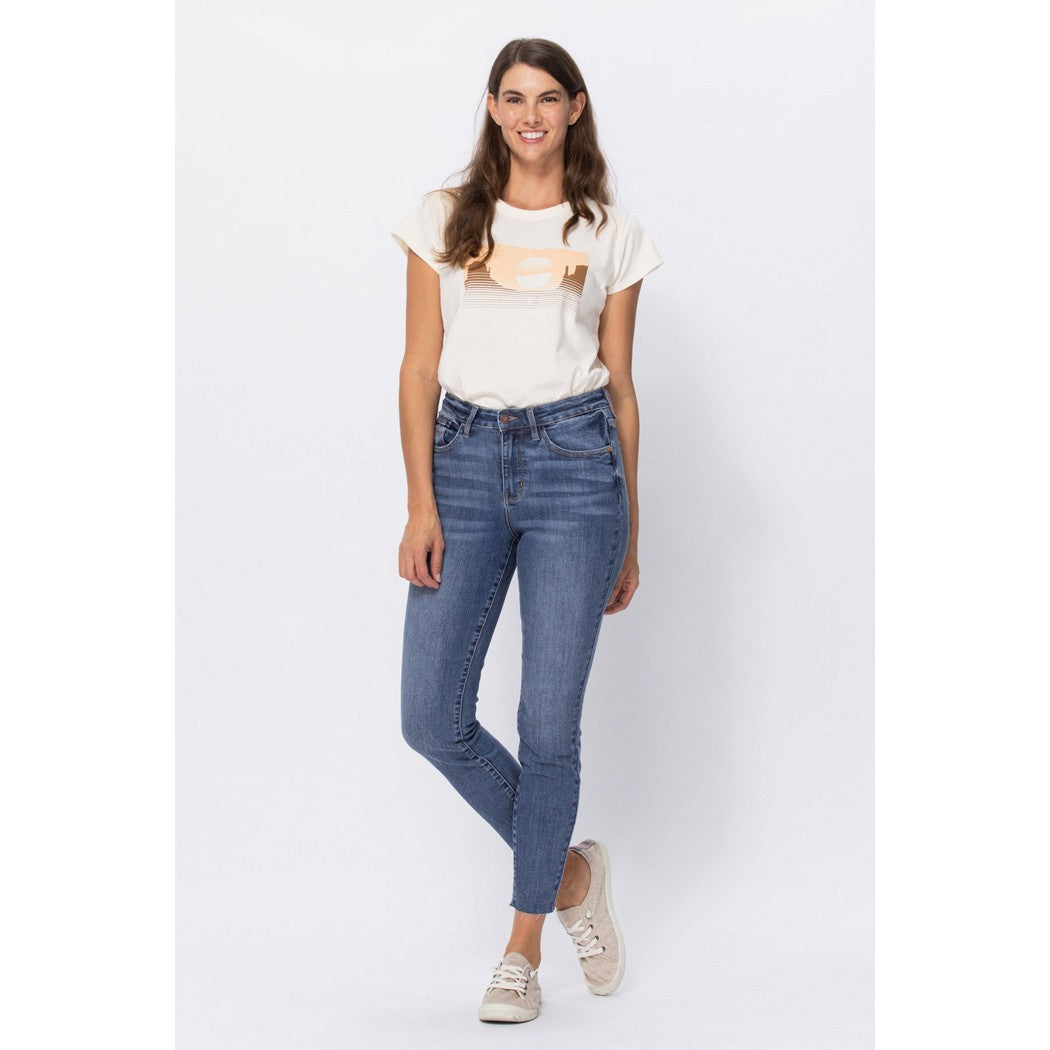 Cleo Embroidered Pocket Relaxed Fit Denim 88259
