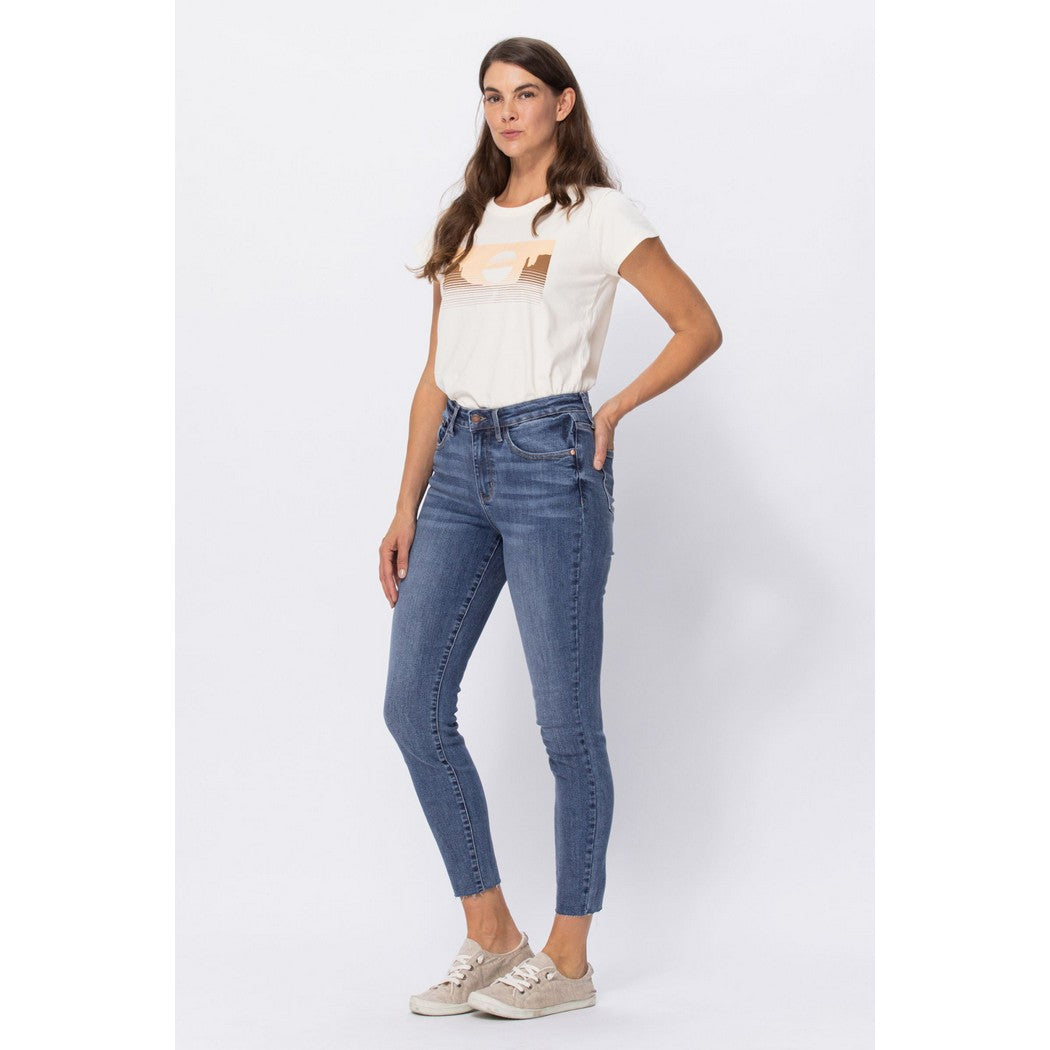 Cleo Embroidered Pocket Relaxed Fit Denim 88259