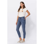 Load image into Gallery viewer, Cleo Embroidered Pocket Relaxed Fit Denim 88259
