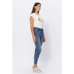 Load image into Gallery viewer, Cleo Embroidered Pocket Relaxed Fit Denim 88259
