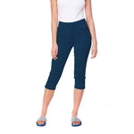 Load image into Gallery viewer, Pull-On Capri D-Lux 277106N Denim
