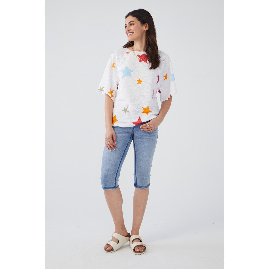 3/4 Sleeve Raglan Top 3128692