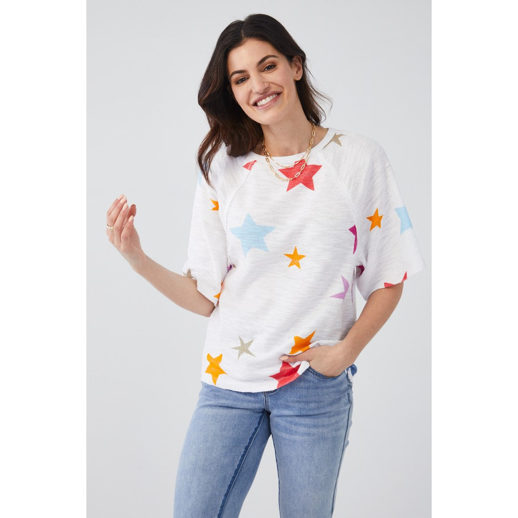 3/4 Sleeve Raglan Top 3128692