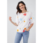 Load image into Gallery viewer, 3/4 Sleeve Raglan Top 3128692
