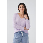 Load image into Gallery viewer, Hooded V-Neck Top 3832692
