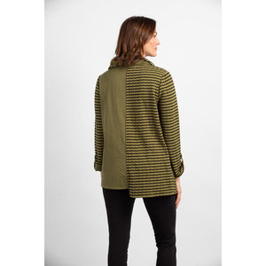 Mixed Pocket Tunic Top 51412