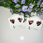 Load image into Gallery viewer, Callie Heart Stud Earrings BTJE
