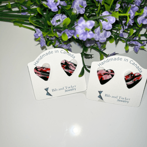 Callie Heart Stud Earrings BTJE