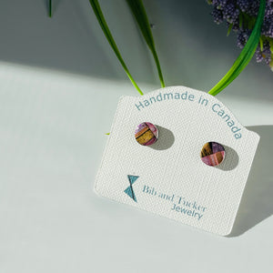 Camila Round Stud Earrings BTJE