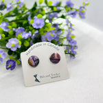 Load image into Gallery viewer, Camila Round Stud Earrings BTJE
