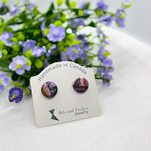 Camila Round Stud Earrings BTJE