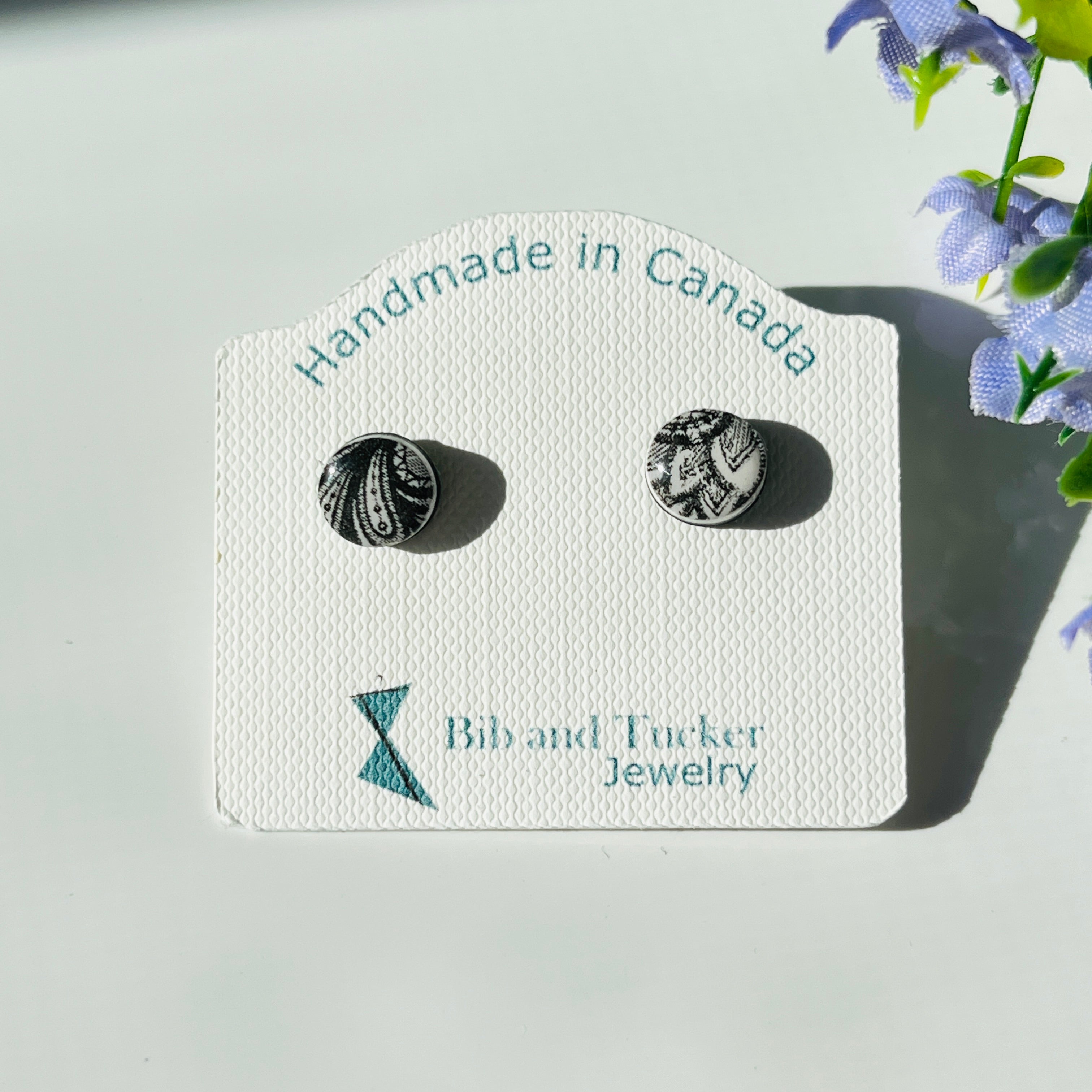 Chloe Lace Stud Earrings Jewelry 20443 BTJE