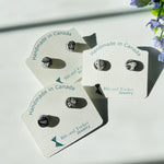 Load image into Gallery viewer, Chloe Lace Stud Earrings Jewelry 20443 BTJE

