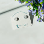Load image into Gallery viewer, Cassandra Faux Lace Round Stud Earrings Jewelry 20428 BTJE

