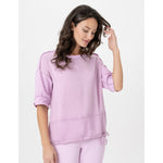 Load image into Gallery viewer, Woven and Yarn Mix Top R5017248
