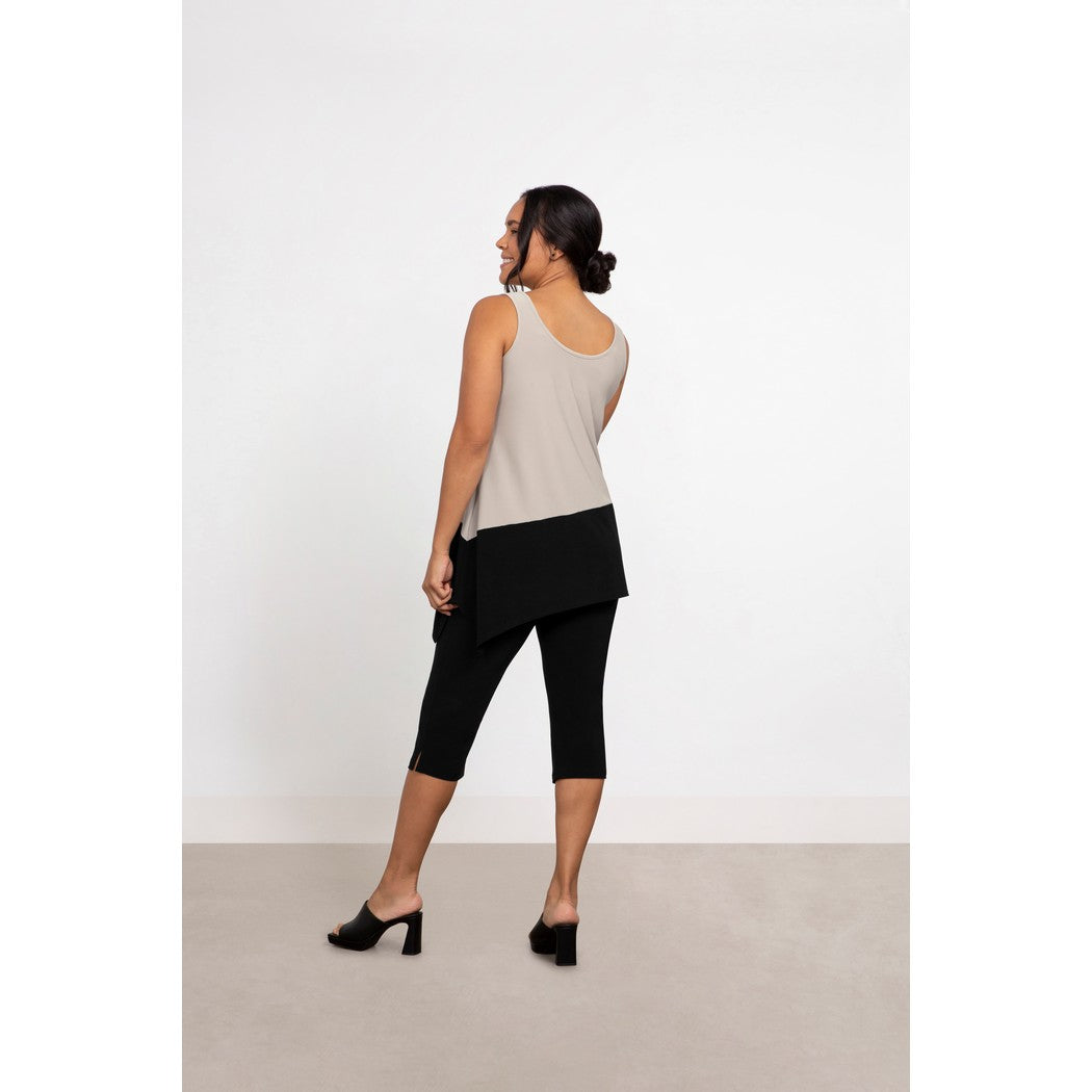 Colour Block Reversible Angle Tank Top 21197CB