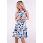 Load image into Gallery viewer, Sleeveless Floral Dress 3402
