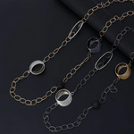 Load image into Gallery viewer, Irregular Oval Necklace Jewelry 231609 BTJE
