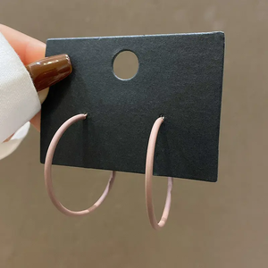Round Hoop Earring Jewelry 232A017 BTJE