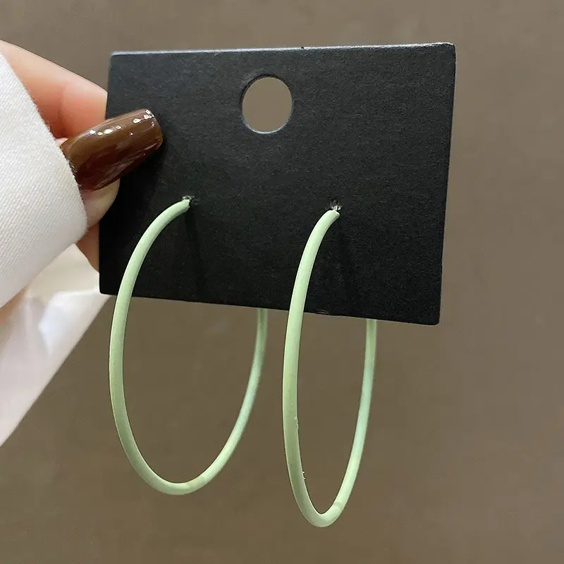 Round Hoop Earring Jewelry 232A017 BTJE