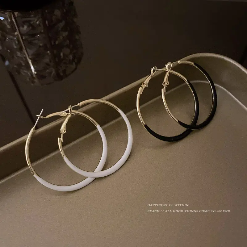 Large Hoop Earrings Jewelry 232015 BTJE