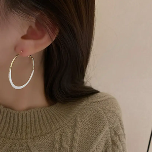 Large Hoop Earrings Jewelry 232015 BTJE