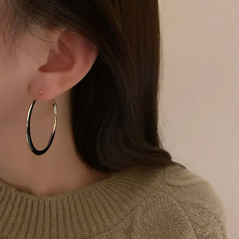 Large Hoop Earrings Jewelry 232015 BTJE